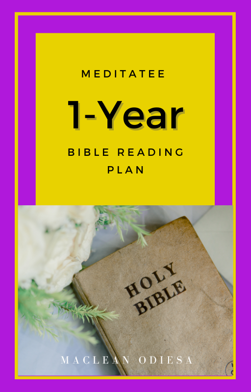 Meditatee 1-Year Bible Reading Plan