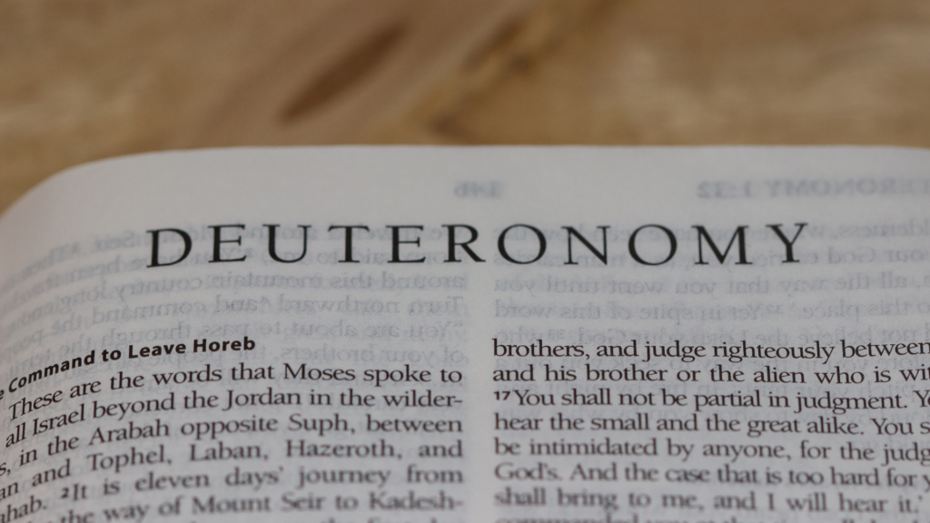 Deuteronomy Bible study guide