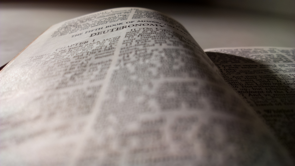 Deuteronomy Bible study guide