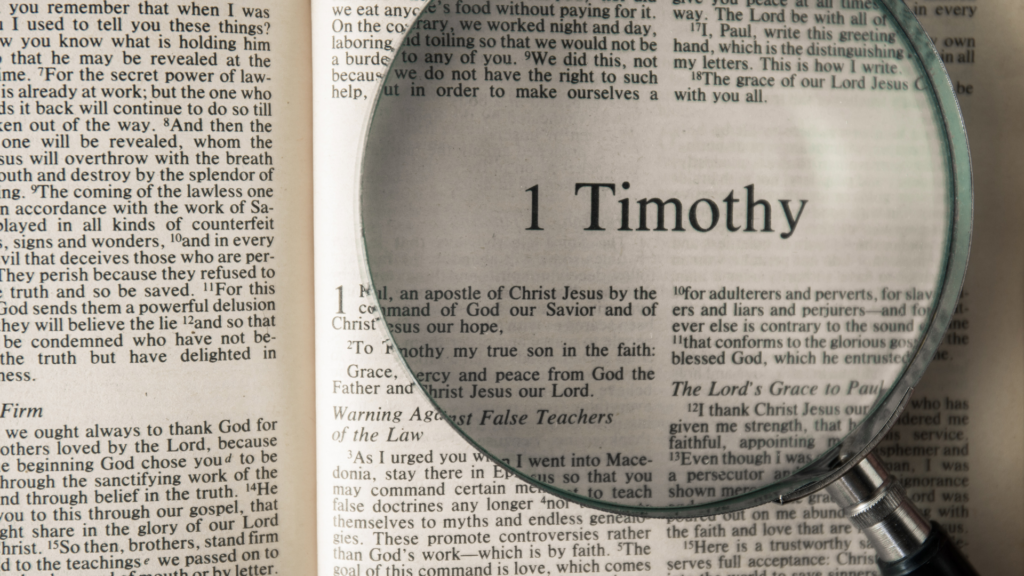 1 Timothy Bible study guide
