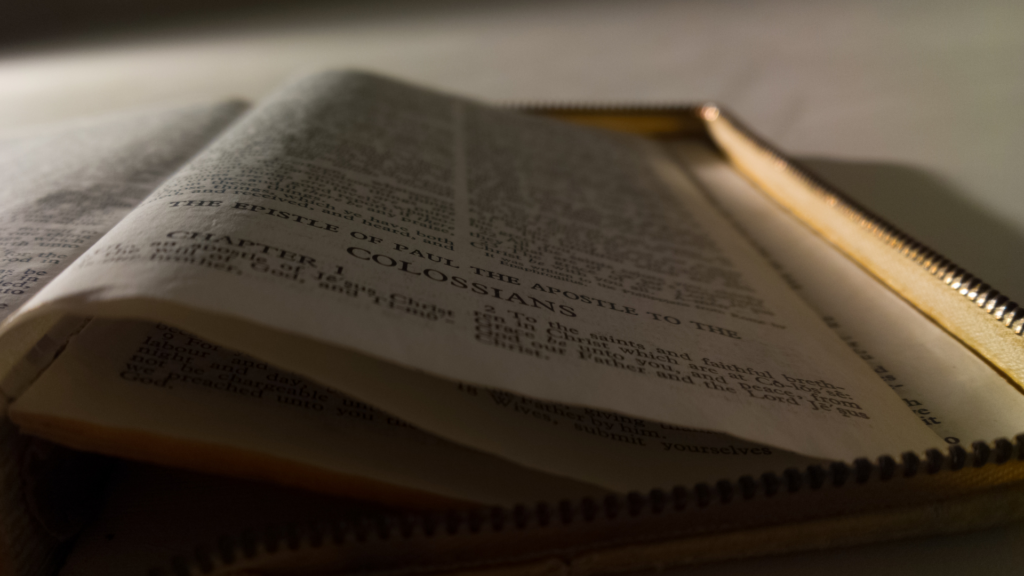 Colossians Bible study guide