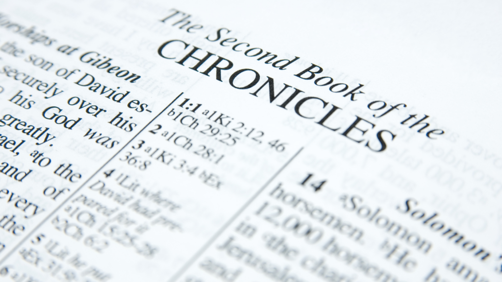 2 Chronicles Bible study guide