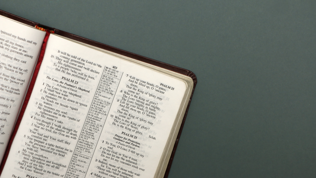 Psalms Bible study guide