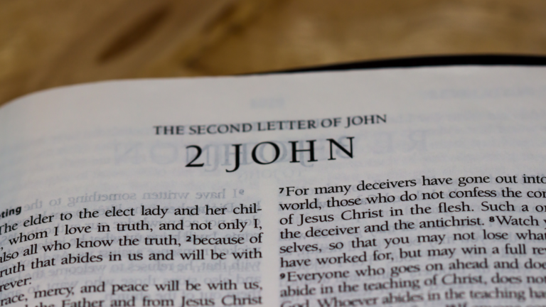 2 John Bible study guide