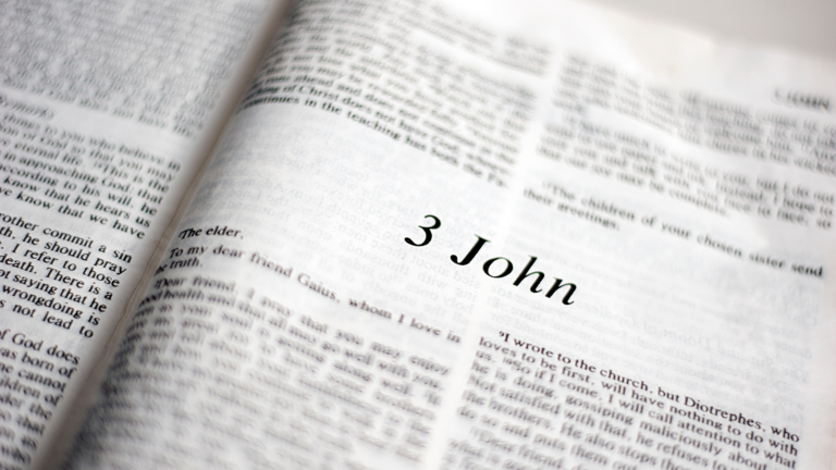 3 John Bible study guide