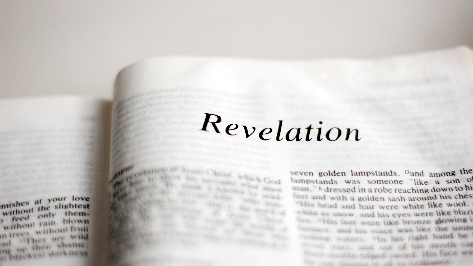 Revelation Bible study guide