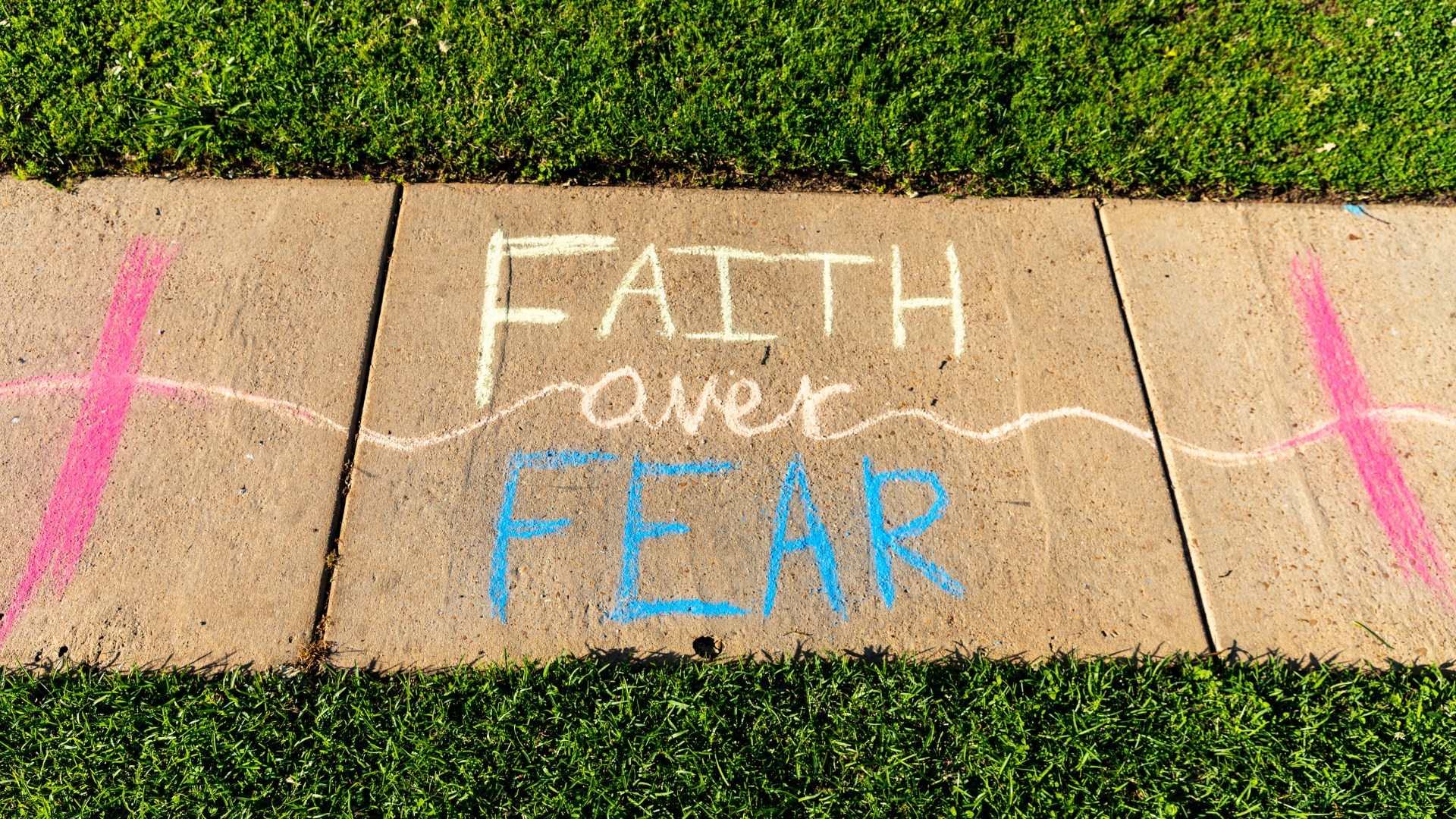 Do not be afraid God is in control
